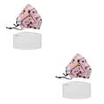 thumbnail image 1 of relayinert Children Mask Filter Cartoon Cotton Mouth Face Cover Filters Accessory 10pcs Bow tie bear 2Set, 1 of 6