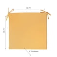 thumbnail image 2 of Chaise Extérieure Solide Jaune - Ensemble De 2, 2 of 2
