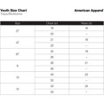 thumbnail image 4 of American Apparel Tee-shirt en Jersey Fin 12, Rouge, 4 of 4