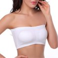 thumbnail image 1 of Haut Bandeau Sans Bretelles à Double Couche Grande Taille, Tube, Rembourré Amovible, Extensible, 1 of 3