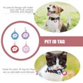 thumbnail image 2 of 5pcs Engraved Pet Dog ID Tag Personalized Cat Puppy ID Tag Pet Dog Collar, 2 of 8