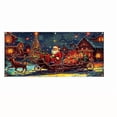 thumbnail image 2 of Fwttom Garage Rideau de Porte, Housse de Décoration de Noël pour Porte de Garage Housse de Décoration de Porte de Garage Père Noël Décoration des Fêtes, 2 of 7