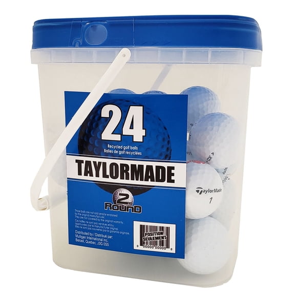 TaylorMade Balles de Golf Recyclées, paquet de 24, par Mulligan