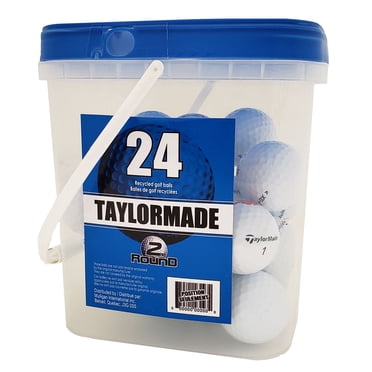 TaylorMade Recycled Golf Balls, pack of 24, by Mulligan