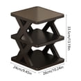 thumbnail image 3 of Dvruxg Étagère à Chaussures Pliable en Plastique, Organisateur de Chaussures Empilable Gain de Place pour Garde-Robe, Entrée, Dortoir, Appartement, Aucun Assemblage Requis, Léger et Durable, 3 of 5