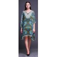 thumbnail image 2 of Phagun Caftan Court Robe Midi Plage Maillot de Bain par-Dessus Kaftan pour Femmes-TG-3X, 2 of 6