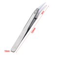 thumbnail image 2 of 1 Pcs Stainless Steel Ceramic Tweezer Heat Resistant Antimagnetic Ceramic Tweezers, 2 of 7