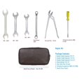 thumbnail image 2 of Tractor Automobile Tool Repair Kit | Hand Tool Kit, Maintenance Set | Compact & Multi-Purpose Tool Kit | Pana Set - Set Of Spanner, Screwdriver & Plier | Compact, For Repair Maintenance, 2 of 5