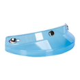 thumbnail image 3 of Visor Peak, 3 Snap Retro Protector for s with 3 Buttons ,Replacement ,Easy to Install Transparent Blue, 3 of 7