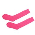 thumbnail image 1 of 1 Pair Fencing Socks Pink, 3D Heel Design, Cotton, Knee High, Training Competition, Breathable, with Elastic, 1 of 7