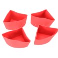 thumbnail image 3 of Slow Cooker Divider Liner 4 in 1 Silicone Reusable Leakproof Cooking Liner for 6 Quart Pot Red, 3 of 5