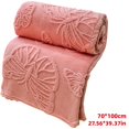 thumbnail image 4 of VogueV Reversible Fleece Throw Blanket - Soft Multi-Color Bed/Couch Cover Pink, 4 of 8
