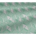 thumbnail image 5 of oneOone Viscose Jersey Fabric Parallelogram & Triangle Geometric Print Fabric By The Yard 60 Inch Wide, 5 of 5