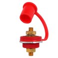 thumbnail image 4 of Car Battery Terminal Connector, 250A Rust Proof Battery Terminal Connector High Strength Rubber Zinc Alloy Brass  For Boat Red,Black, 4 of 8