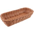 thumbnail image 1 of Woven Desktop Basket Sundry Organizer Basket Imitation Rattan Storage Basket for Cutlery, 1 of 8