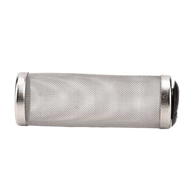 Fish Tank Inflow Inlet Filter, Fine Holes Professional Rustproof Avoid Clogging Aquarium Filter Guard For Filtration Black Inner Diameter 16mm/0.63in Large
