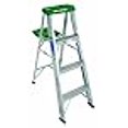 thumbnail image 3 of Werner 354 stepladders, 4 feet, Green,red, 3 of 3