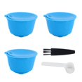 thumbnail image 2 of Coffee Capsule Cup, Reusable PP+Stainless Steel High Temperature Resistant Coffee Filter Exquisite Gift  for Home Office for  Coffee Machine Blue, 2 of 7