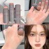 thumbnail image 3 of Xihbxyly up to 60% off Gifts Double Head Sponge Powder Blusher Lip And Cheek Dual-use Matte Natural Rouge Powder Blusher Stick Expansion Color Holiday Deals, 3 of 3