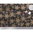 thumbnail image 3 of Soimoi Poly Georgette Fabric Star Tetrahedron Geometric Print Sewing Fabric Yard 42 Inch Wide, 3 of 3