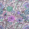 thumbnail image 1 of oneOone Cotton Cambric Green Fabric Florals Craft Projects Decor Fabric Printed By The Yard 56 Inch Wide, 1 of 4