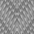 thumbnail image 1 of Ahgly Company Tapis d'Intérieur Lavable en Machine Carré Gris Foncé, 8 Pieds Carré, 1 of 7