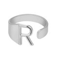 thumbnail image 1 of EGNMCR Rings Fashion Couple Ring Twenty Six English Letter Open Ring Couple Jewelry Letter ring, 1 of 1