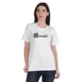 thumbnail image 1 of Inkmeso T-shirt à Col Rond Vacciné Pro-Vaccin en Coton pour Femmes, 1 of 9