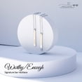thumbnail image 4 of Collier Barre d'Argent - Worthy Enough, 4 of 6