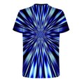 thumbnail image 5 of DPTALR T-Shirt Décontracté pour Hommes Col Rond Impression Numérique 3D Manches Courtes Entraînement Physique Sports, 5 of 5
