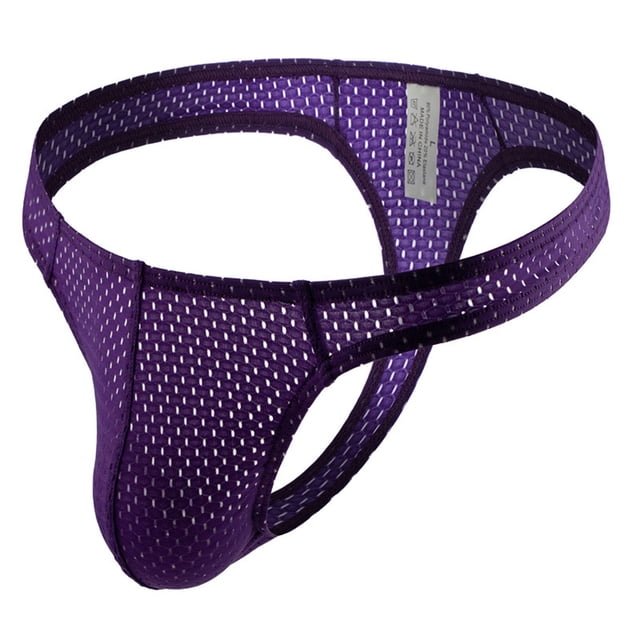 Culottes Anneaux Aguichant Mode Respirant Nylon Maille String Frais et Confortable