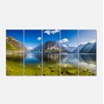 thumbnail image 2 of Crystal Clear Mountain Lake in Alps - Landscape Canvas Art Print, 2 of 3