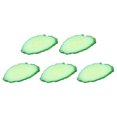 thumbnail image 1 of Wweixi 5pack/lot Long-lasting PVC Fruit Slice Model For Store Samples Mall Emissions Watermelon Slices 9, 1 of 6