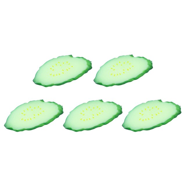 Wweixi 5pack/lot Long-lasting PVC Fruit Slice Model For Store Samples Mall Emissions Watermelon Slices 9