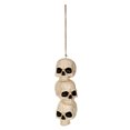 thumbnail image 1 of Halloween Decoration Hanging Human Skull 29"H, Bone Color, 1 of 5