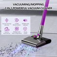 thumbnail image 2 of 5000Pa Cordless Vacuum Cleaner - 2 in 1 Vacuum Cleaners for Home Handheld & Mopping, Portable Vacuum 180° Rotation, Lightweight Vacuum with Multi-Brush Heads for Hardwood Floors and Car, 2 of 7
