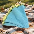 thumbnail image 3 of Handmade Flower Bouquet Knitted Throw Blanket Soft Lightweight Decorative for Occasions and Home, 3 of 5