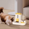 thumbnail image 2 of Dvkptbk Automatic Cats Feeder Smart Timed Cats Feeding Station 3.8L Auto Dog Waterer Bowl Dispenser Water Dispense Pet Food Container Programable Dry Food Dispenser, 2 of 6