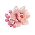 thumbnail image 3 of LSLJS 4PCS Artificial Rose Flowers Napkin Rings Artificial Flower Napkin Holders Serviette Buckles Spring Decoration, 3 of 3
