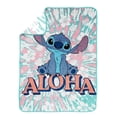 thumbnail image 2 of Disney Lilo and Stitch Ambiance Insulaire Jeté Pour Enfants, 100% Polyester, 2 of 8