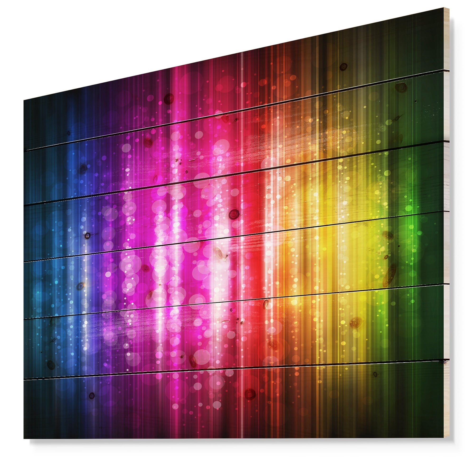 Impression sur toile « Glowing Background » Design Art