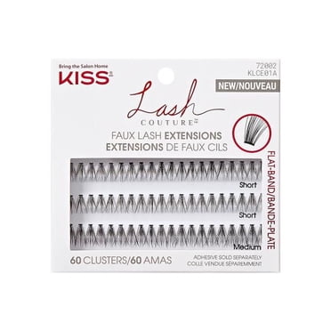 KISS Lash Couture - Faux cils, Venus, 12mm-14mm-16mm - 60 Clusters