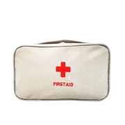 White Empty First Aid Storage Pouch Medical Supply Kit Bag Organizer Portable White #g5Lgs