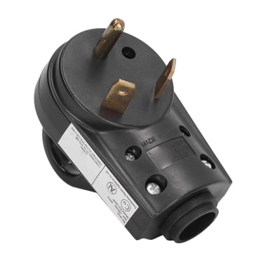 Remplacement de Prise RV, Prise US 125V 30A Bonne Conductivité Électrique pour Remorques