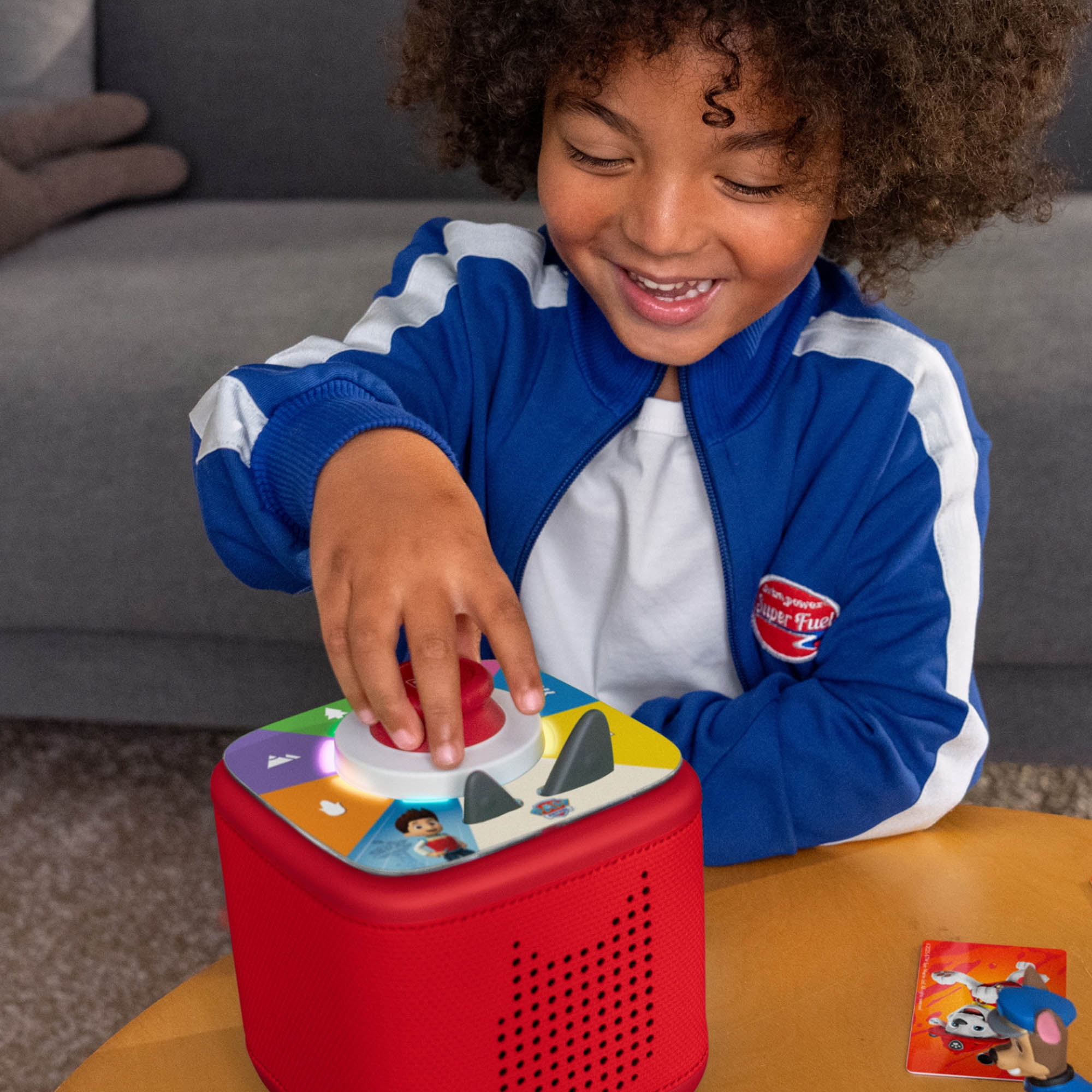 Ensemble de jeu complet La Pat’Patrouille pour la Toniebox 2 tonies – Rouge coucher de soleil (Anglais)