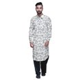 thumbnail image 2 of Atasi Kurta Pathani pour Hommes à Col Classique à Manches Longues Salwar Ensemble de Kurta de Mariage, 2 of 5