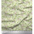 thumbnail image 1 of Soimoi Polyester Crepe Fabric Floral Shirting Printed Fabric 1 Yard 42 Inch Wide, 1 of 3
