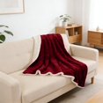 thumbnail image 3 of Hearth & Gear Soft Double Flannel Blanket For Year Round Warmth And Comfortable Sleep Oversize Blanket Throw Styles Blanket Barefoot Blanket Fall Blanket Microfiber Twin Blanket Twin Size Blankets for, 3 of 5
