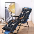 thumbnail image 2 of SLYNSHome Clearance Lounger Cushions Rocking Chair Cushions with Print Non-Slip Soft Rocker Chair Pads for Indoor Outdoor Furniture, 2 of 8