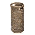 thumbnail image 1 of Kouboo La Jolla Round Rattan Umbrella Stand with Water Catch Black-Wash, 1 of 5